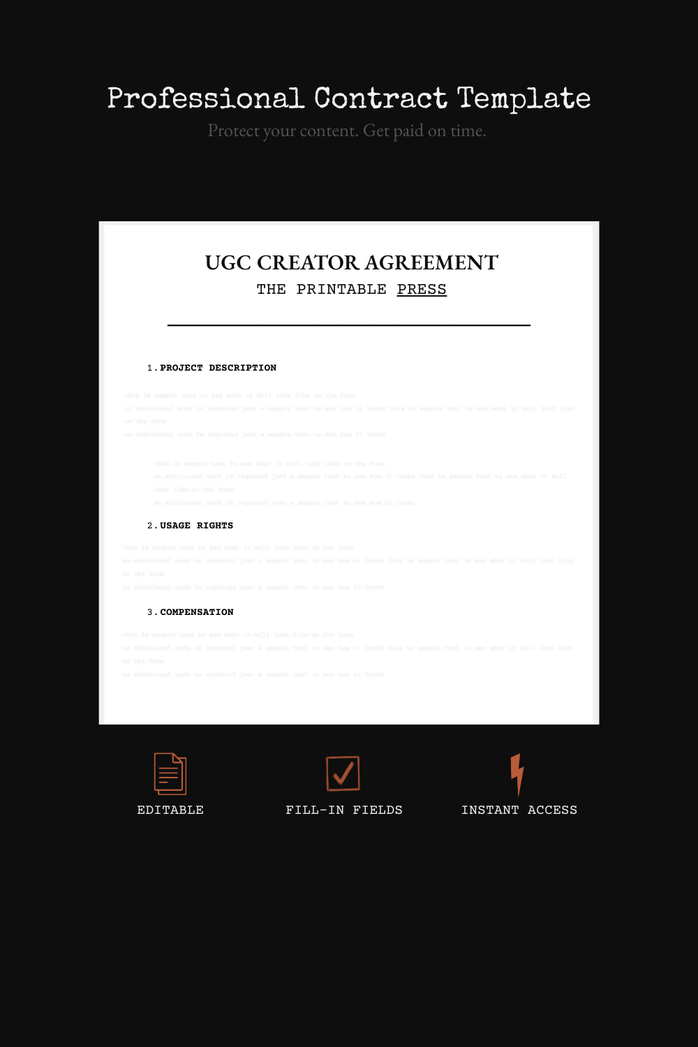 The Dispatch - UGC Creator Contract Bundle