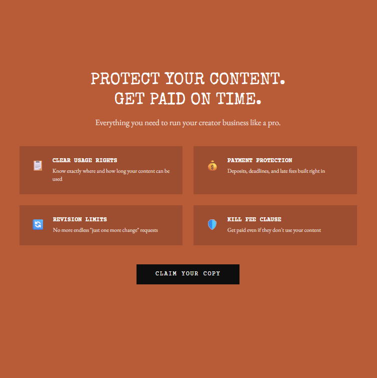 The Dispatch - UGC Creator Contract Bundle